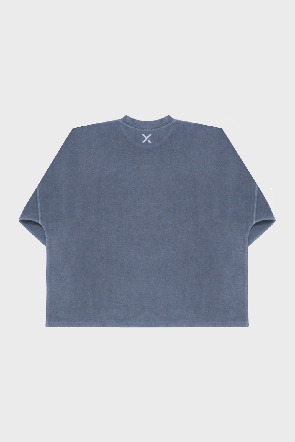 INDIGO "CRONOS" REVERSE CREWNECK