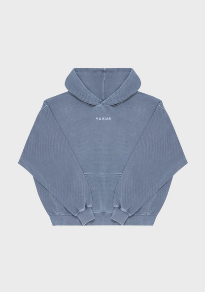 INDIGO "CRONOS" HOODIE