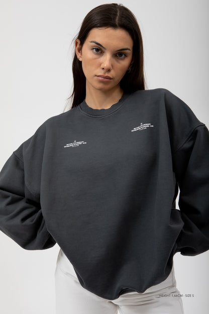 EBONY "ICONS" CREWNECK