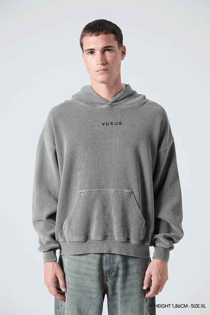 SILVER "CRONOS" HOODIE