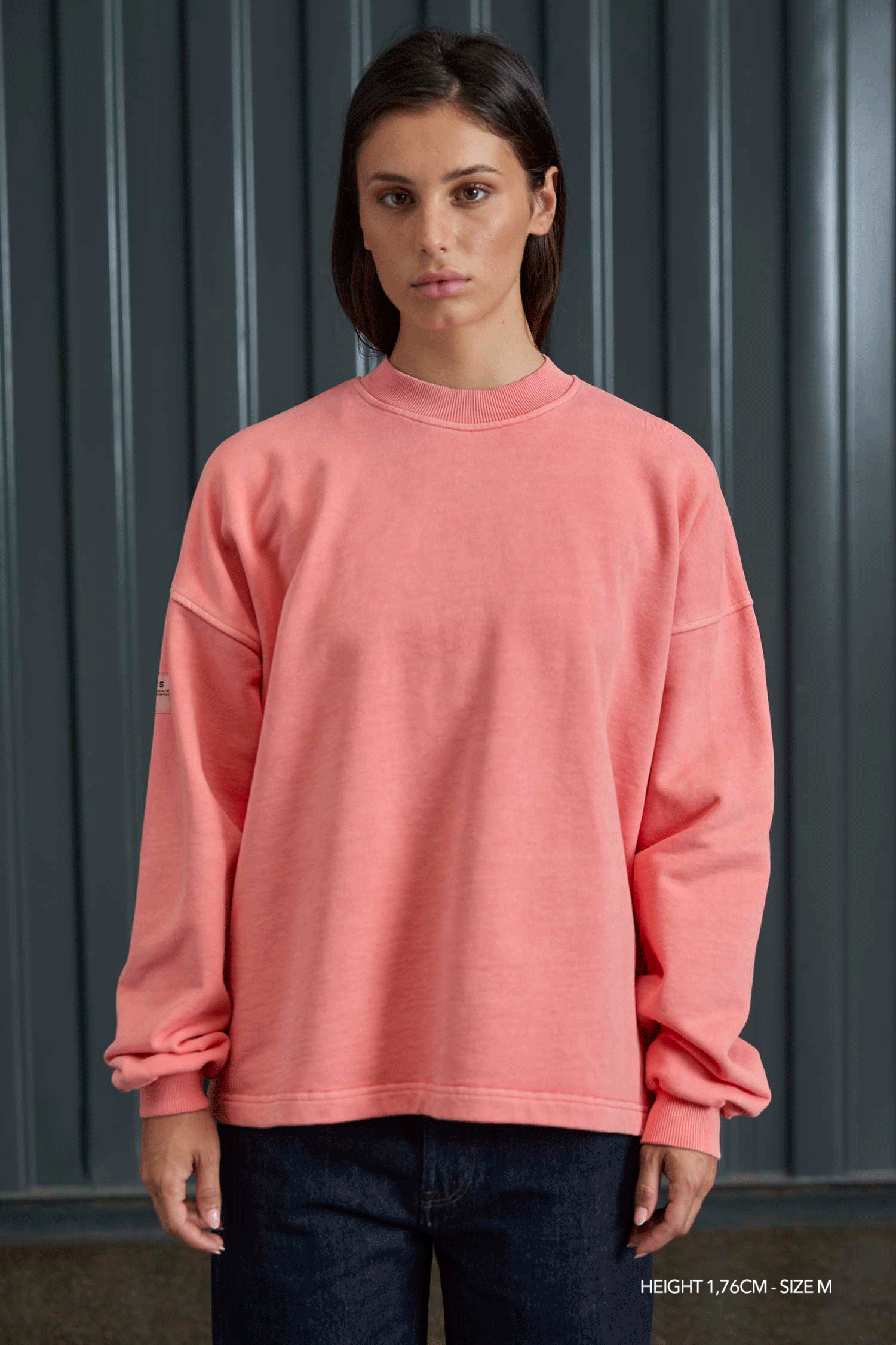 SALMON "VANGUARD" CREWNECK