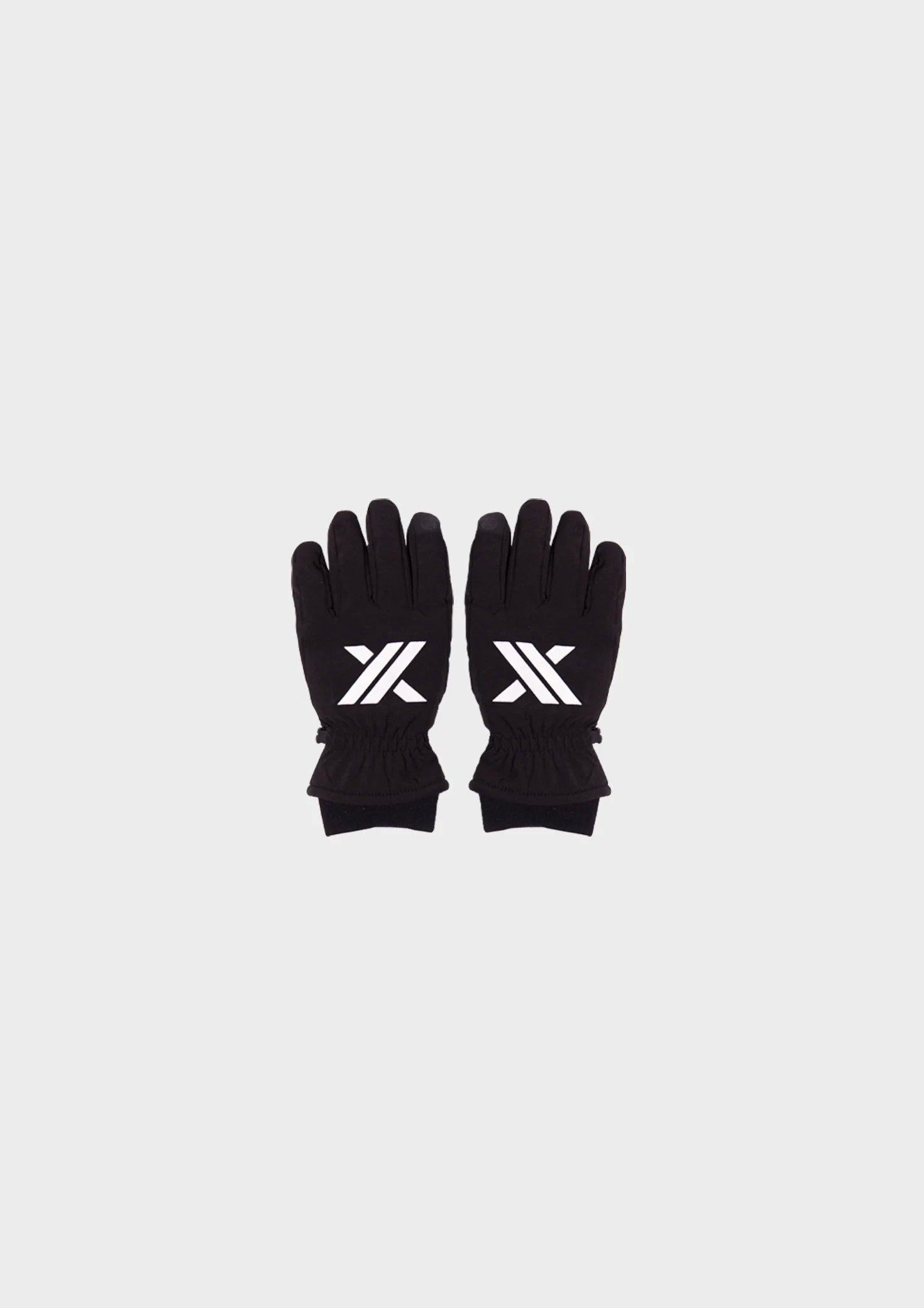 BLACK "ATLAS" SKI GLOVES